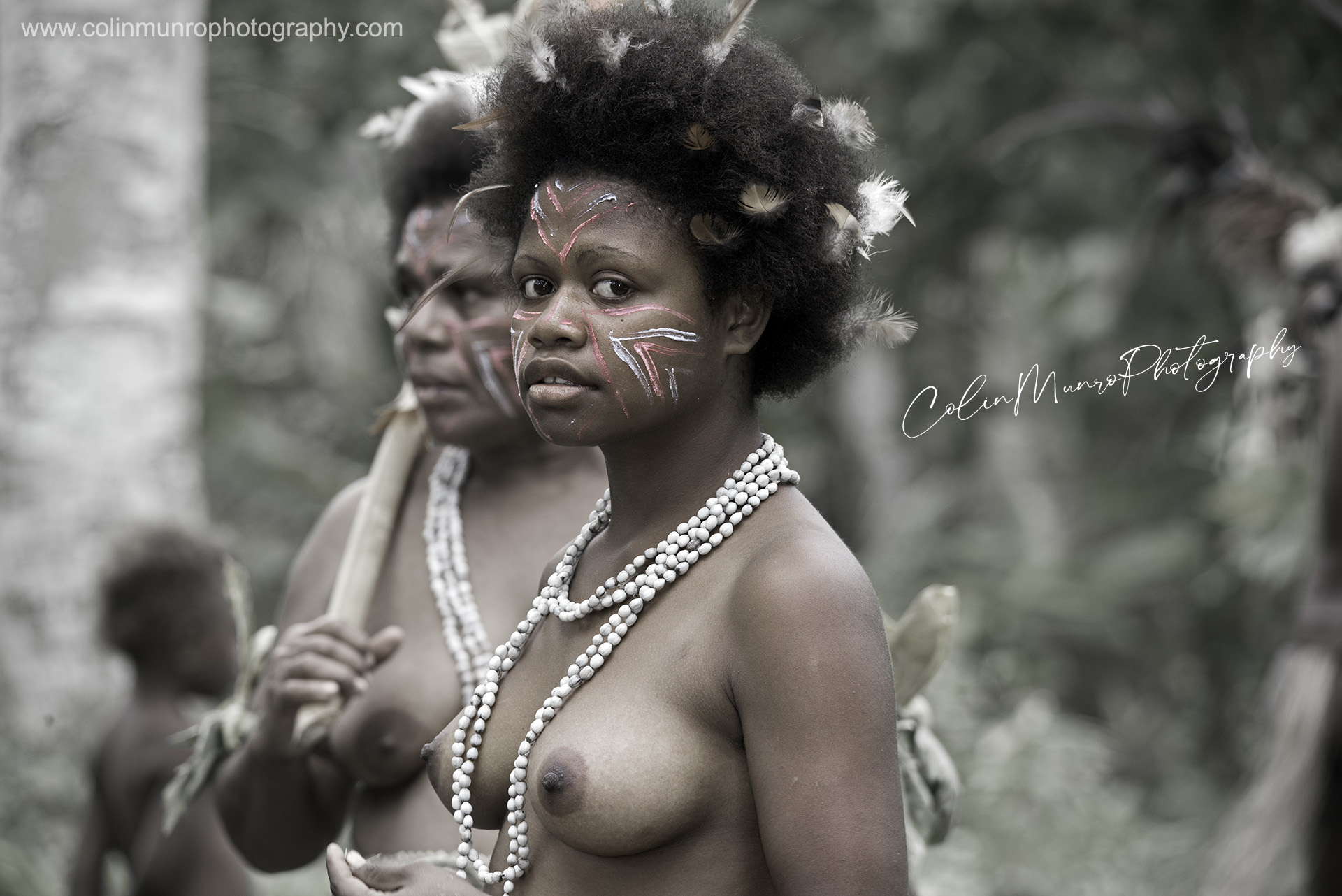 Dancers, malekula, Vanuatu. ©Colin Munro Photography